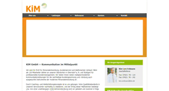 Desktop Screenshot of kim.de